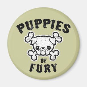 Puppies of Fury Magnet