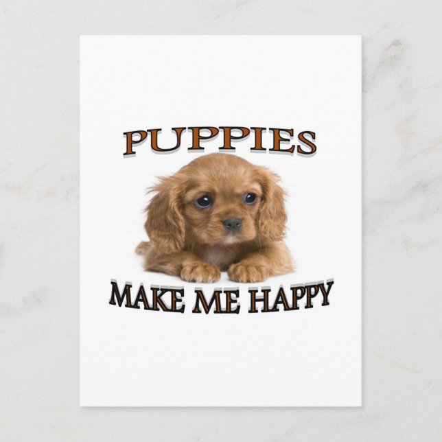 PUPPIES POSTCARD (Front)