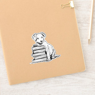 Puppy and Books
