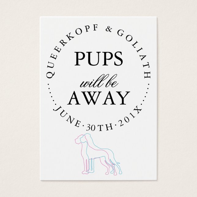 Puppy Announcement (Front)