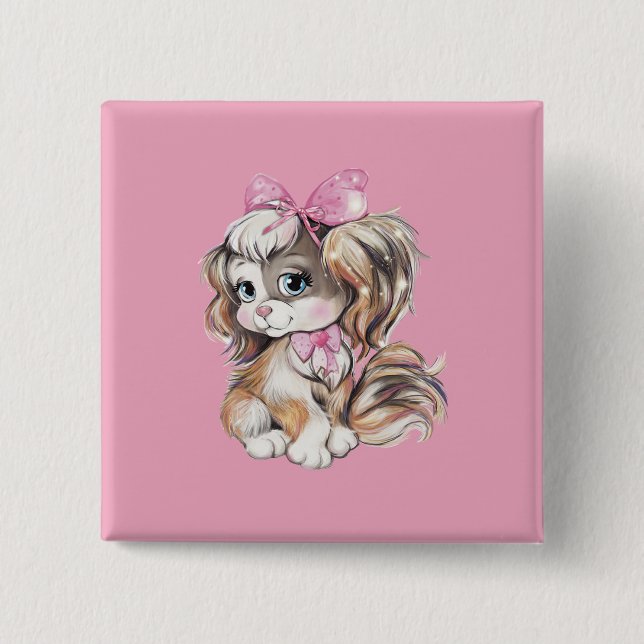 Puppy Button (Front)