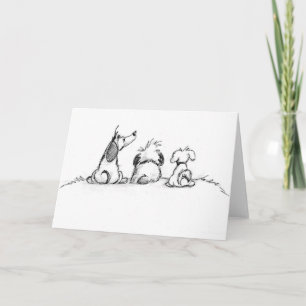 Puppy butts card
