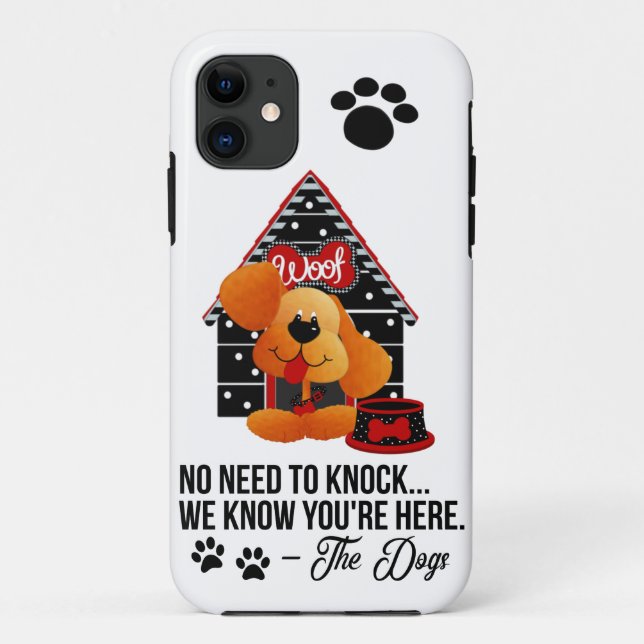 Puppy  - Case-Mate Tough Apple iPhone 11 Case (Back)