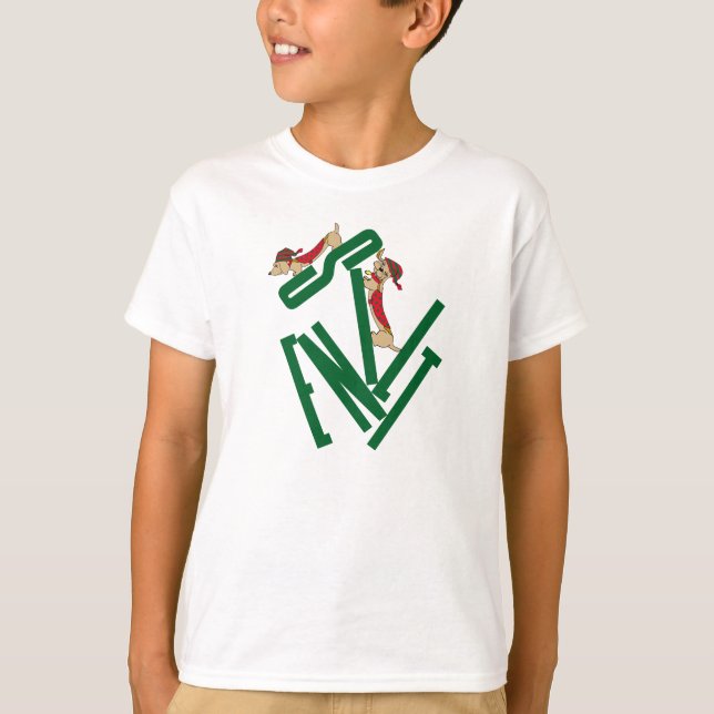 Puppy Dachshund Love Silent - Funny Wiener Dog T-Shirt (Front)