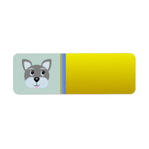 Puppy Dog Address Label