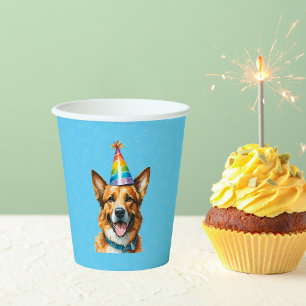 Puppy Dog Birthday Paw-ty  Paper Cups