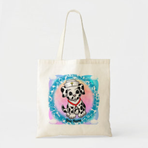 Puppy Dog custom Nurse  Tote bag 