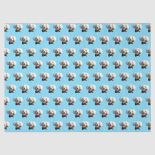 Puppy Dog Custom Photo Pattern Tissue Paper