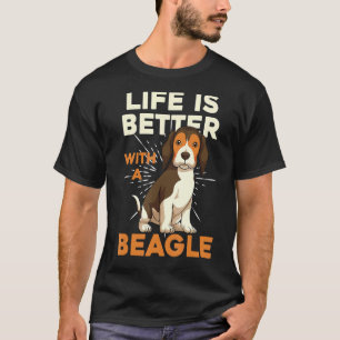 Puppy Dog Dog Owner Animal Pet Owner Beagle T-Shirt