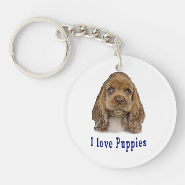 Puppy Dog Key Ring (Front)