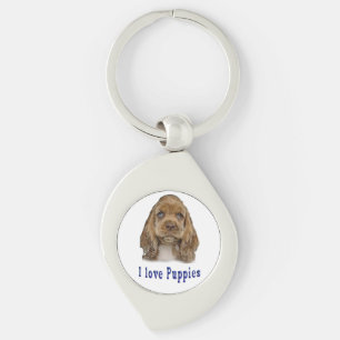Puppy Dog Key Ring