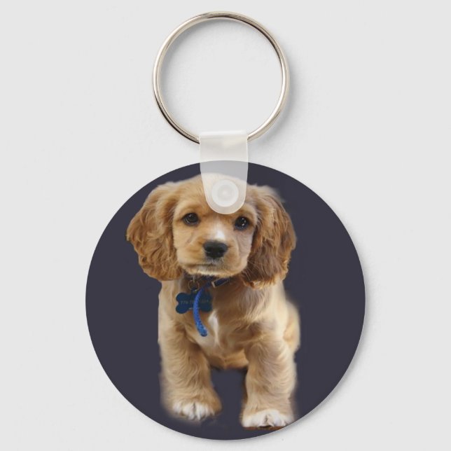 Puppy dog  key ring (Front)
