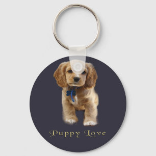 Puppy dog key ring