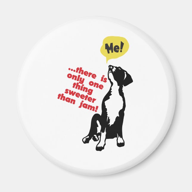 Puppy Dog Magnet (Front)