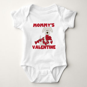 Puppy Dog Mummy's Valentine Baby Bodysuit