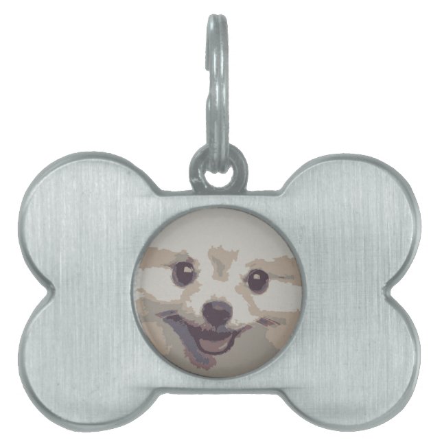 PUPPY DOG PET ID TAG (Front)