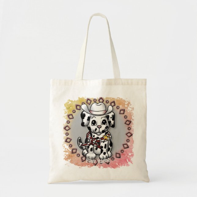 Puppy Dog Sheriff  Tote Bag (Front)