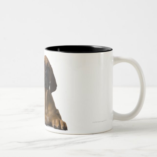 Puppy Dog Two-Tone Coffee Mug (Right)