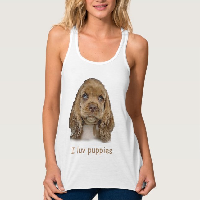 Puppy Dogs Singlet (Front)