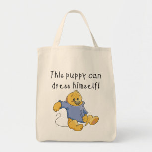 Puppy Dress Up Tshirts and Gifts Tote Bag