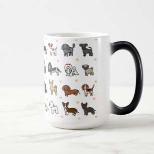 puppy emojis magic mug