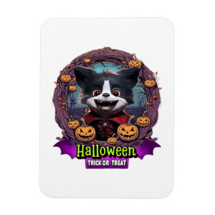 Puppy Halloween Costume Magnet