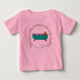 Puppy In A Tub Tutu Baby T-Shirt