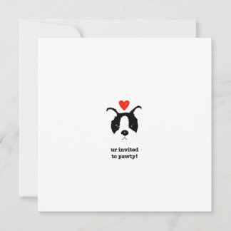 Puppy Invitations