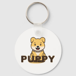 Puppy Key Ring