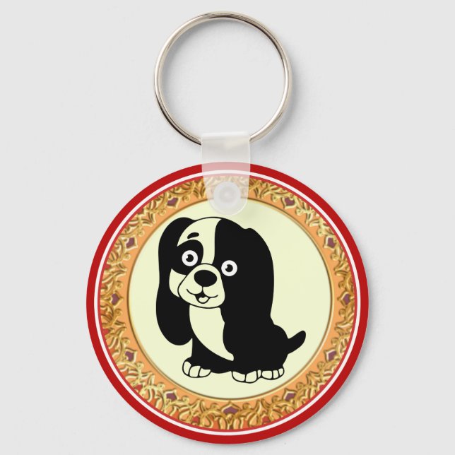 Puppy Keychain (Front)