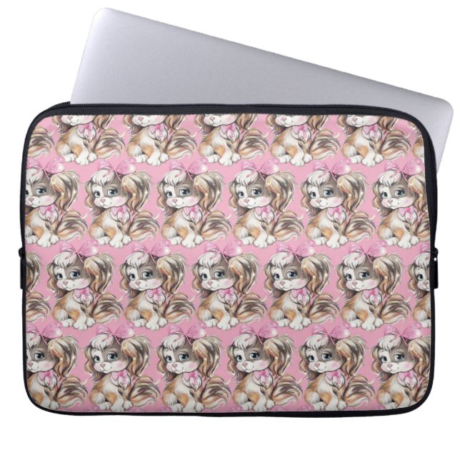 Puppy Laptop Sleeve (Front)