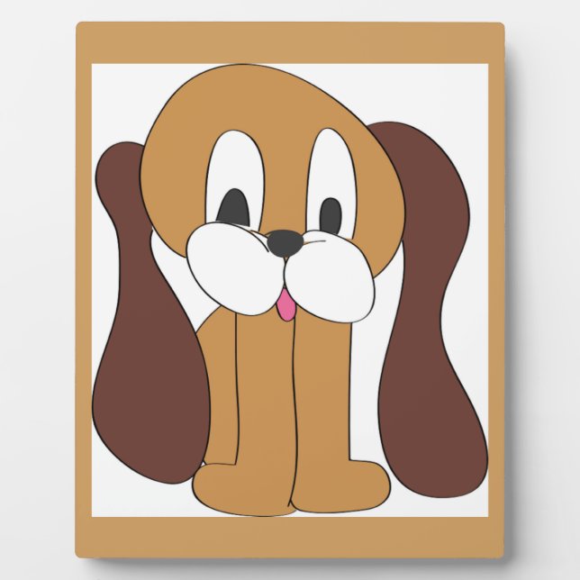 PUPPY LONG EARS PLAQUE (Front)