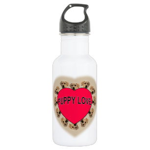 Puppy Love 532 Ml Water Bottle