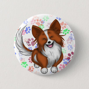 Puppy Love 6 Cm Round Badge