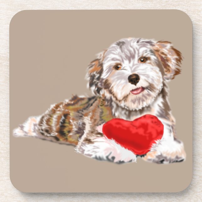 Puppy Love Coaster (Front)
