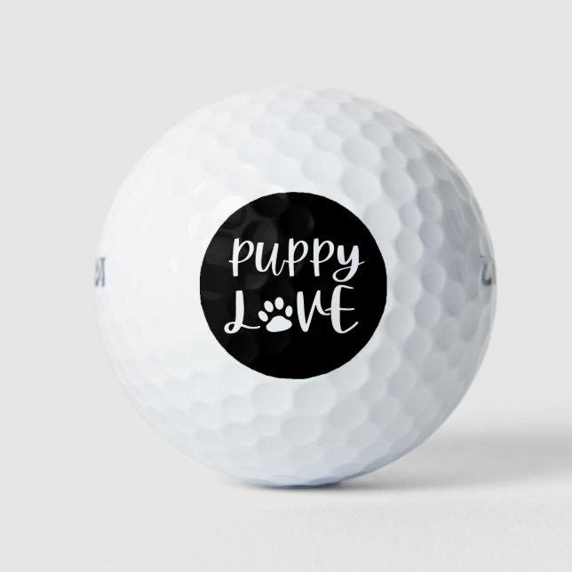 Puppy Love Golf Balls (Front)