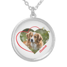 Puppy Love Heart  Necklace