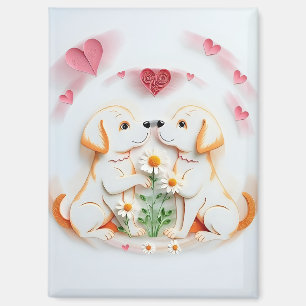 Puppy Love Magnet