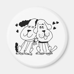 Puppy Love Magnet