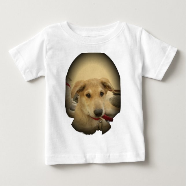 Puppy Love: Man's Best Friend Baby T-Shirt (Front)