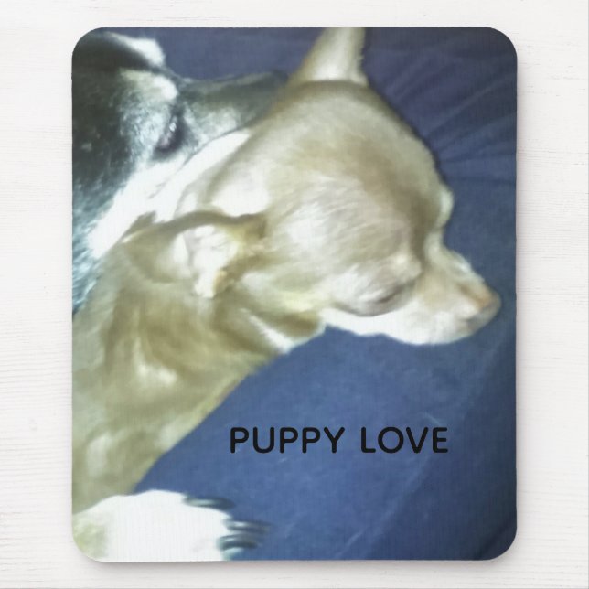 Puppy Love Mouse Pad (Front)