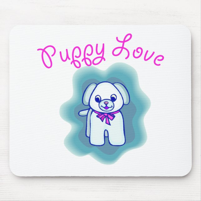 Puppy Love Mouse Pad (Front)