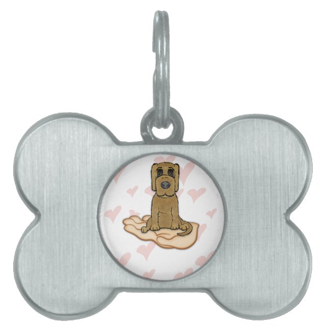 Puppy Love Pet Name Tag (Front)