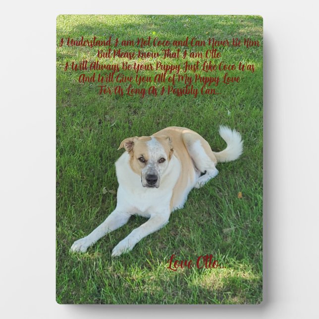 Puppy Love Plaque (Front)