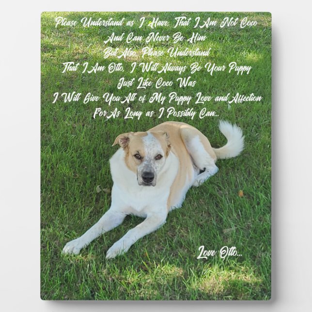 Puppy Love Plaque (Front)