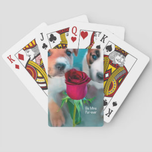 Puppy Love Playing Cards