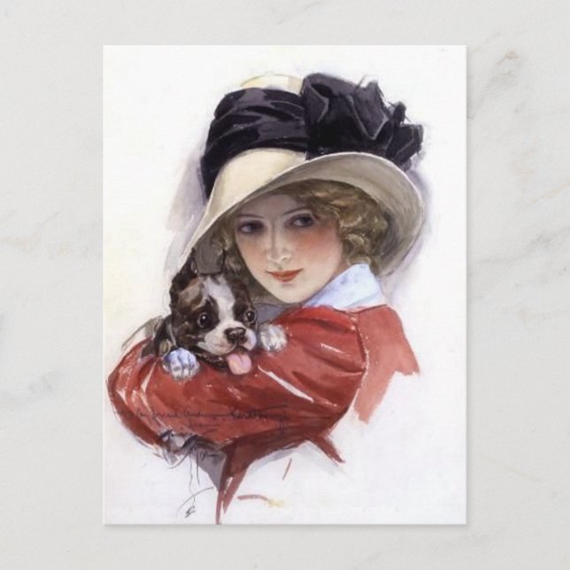 Puppy Love Postcard (Front)