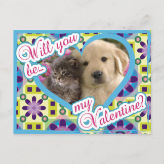 Puppy Love Postcard