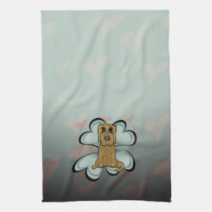 Puppy Love Tea Towel