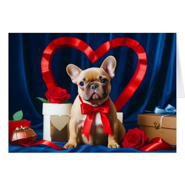 Puppy Love Tender Romantic Beautiful Gift (Front Horizontal)
